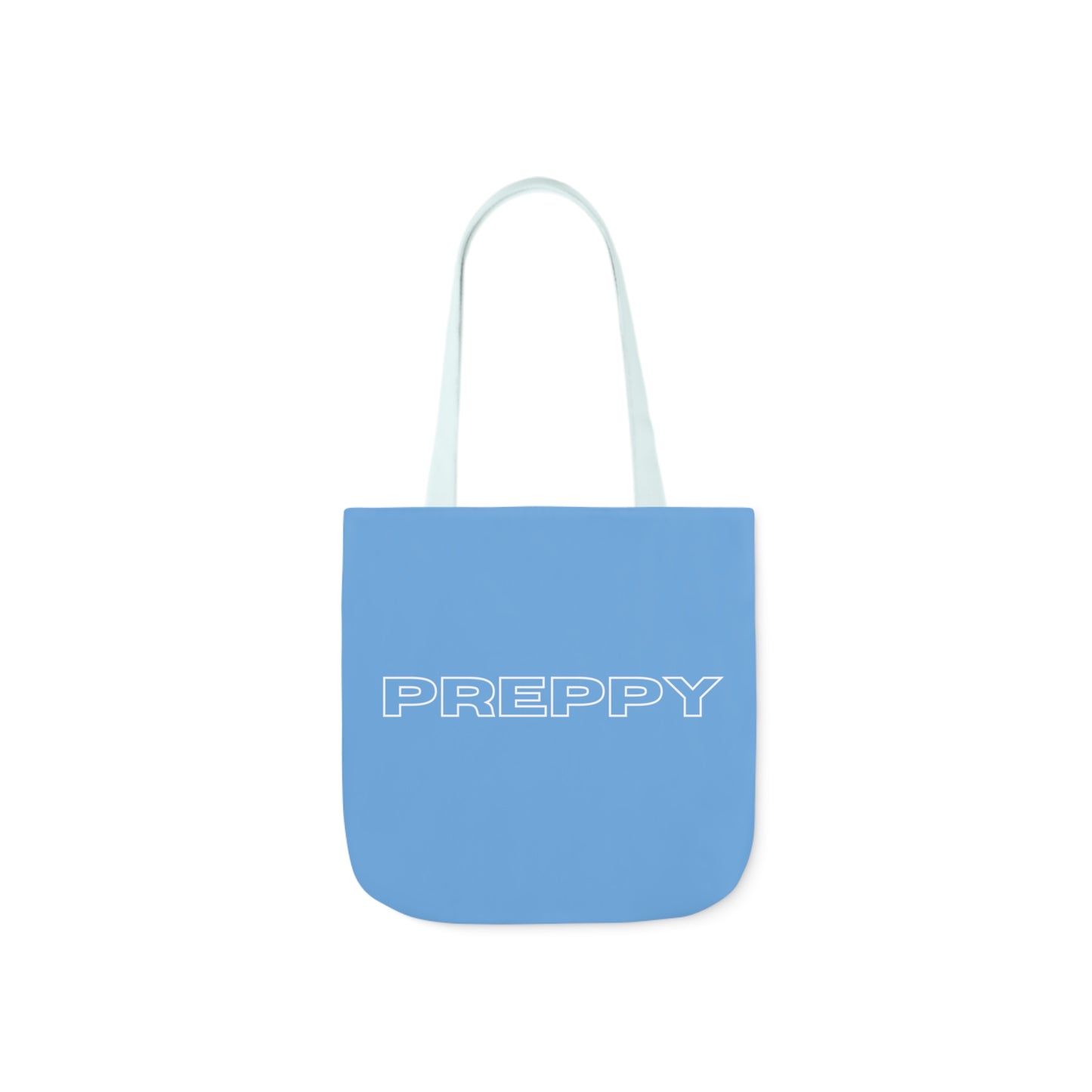 Preppy Tote Bag - Blue